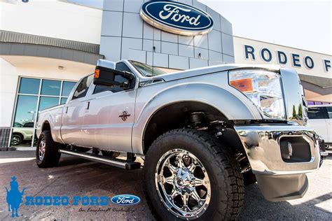 Rodeo ford - You can find the whole Ford lineup in Peoria AZ at Rodeo Ford, I-10 & Litchfield Rd. We repair Fords at our factory authorized Peoria Ford service cenrter and offer expert maintenance fast via Quick Lane. Rodeo Ford; Sales 623-455-5788; Service 623-565-9131; Parts 623-565-9129; 13680 W. Test Drive Goodyear, AZ 85338; Service . Map. Contact. …
